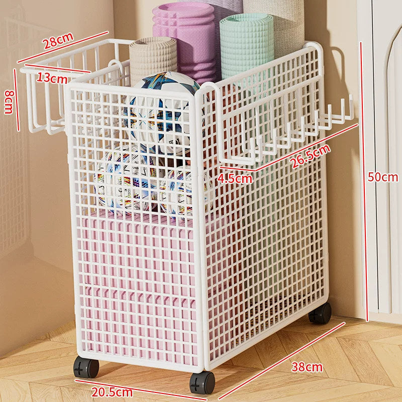 Versatile trolley with partition walls