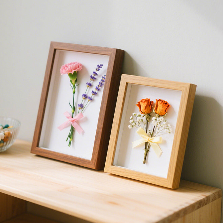Framed Dried Floral Artwork