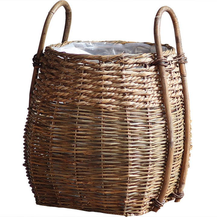 Handwoven storage basket