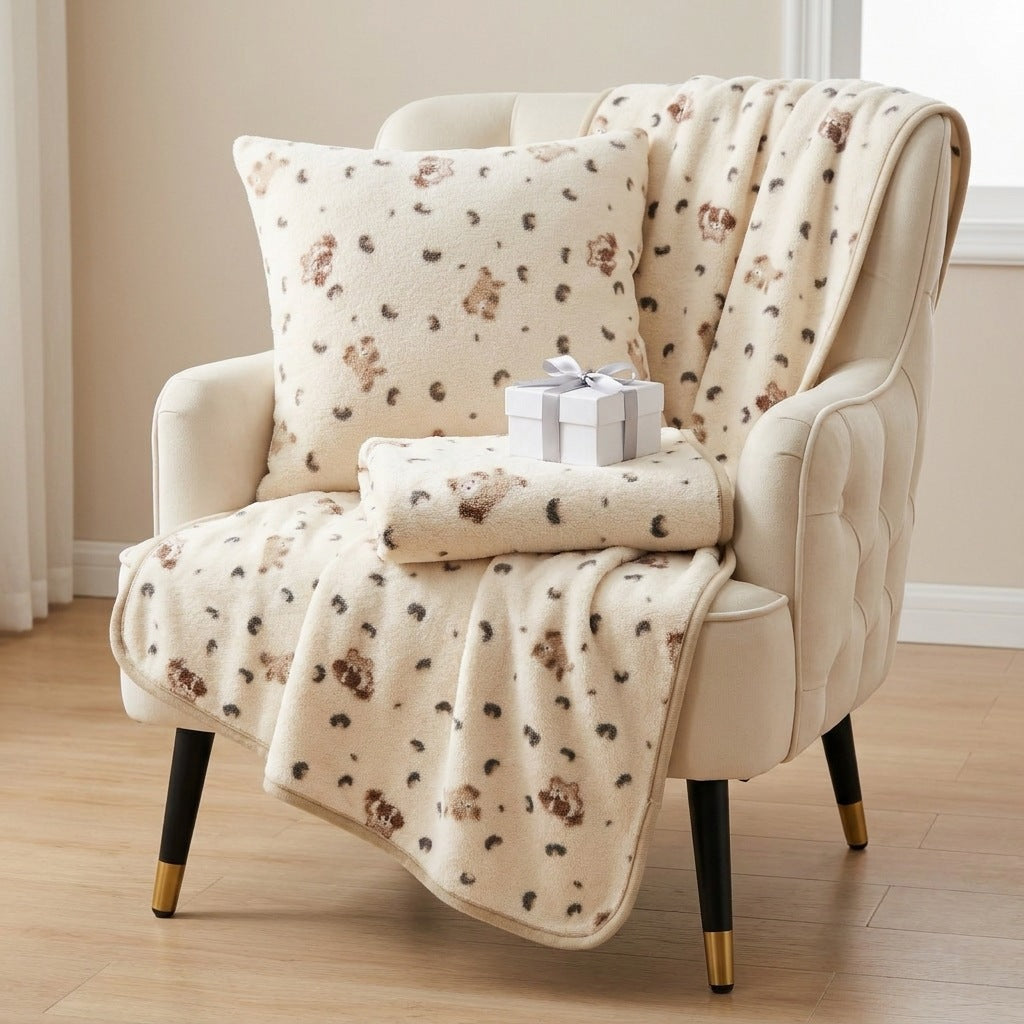 Cozy Fleece Throw Blanket