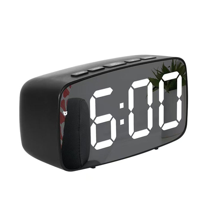 Digital alarm clock with large LED display