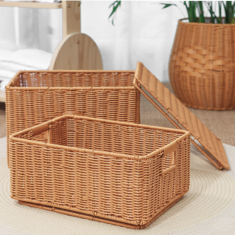 Rectangular Woven Storage Box