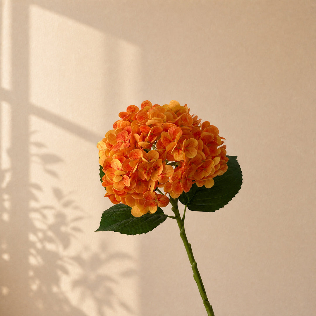 Artificial Hydrangea Floral Stem