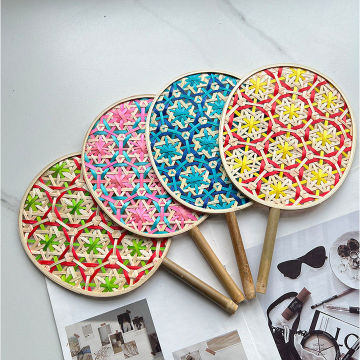 Handcrafted decorative fan
