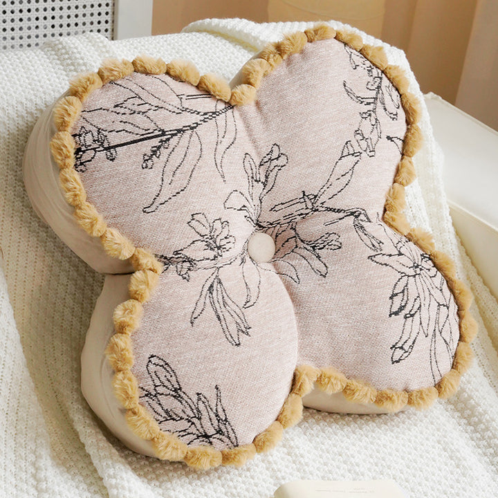Floral-Inspired Decorative Pillow