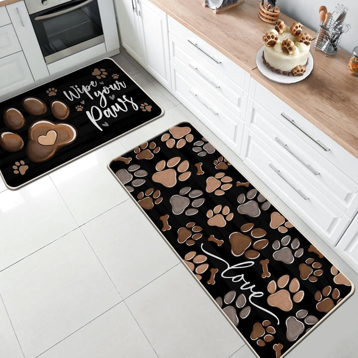 Wine-Themed Kitchen Runner Mat