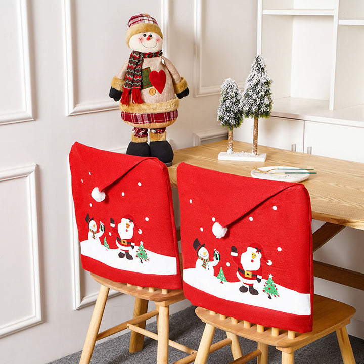 Christmas chair cover