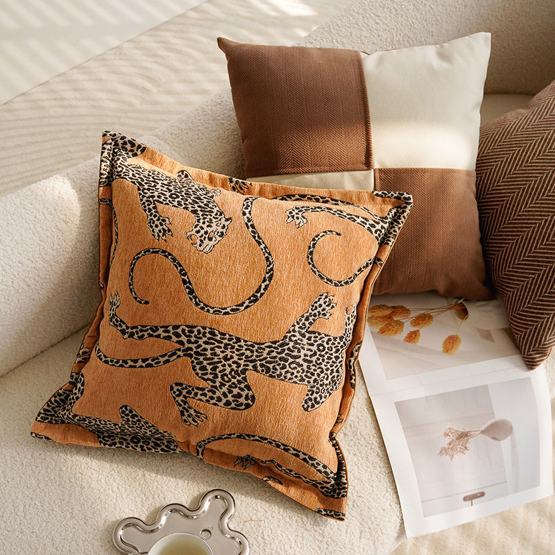 Decorative Woven Textured Throw Pillow