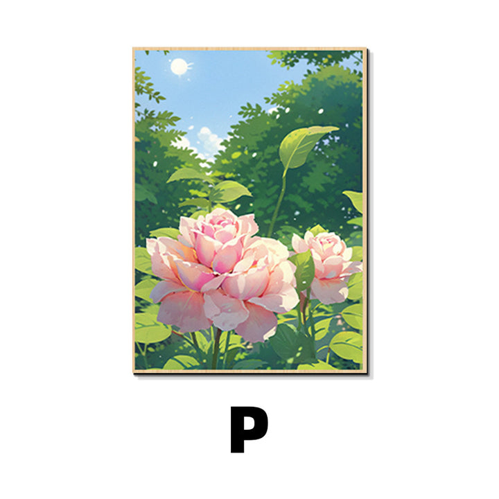 Floral Botanical Print Wall Art