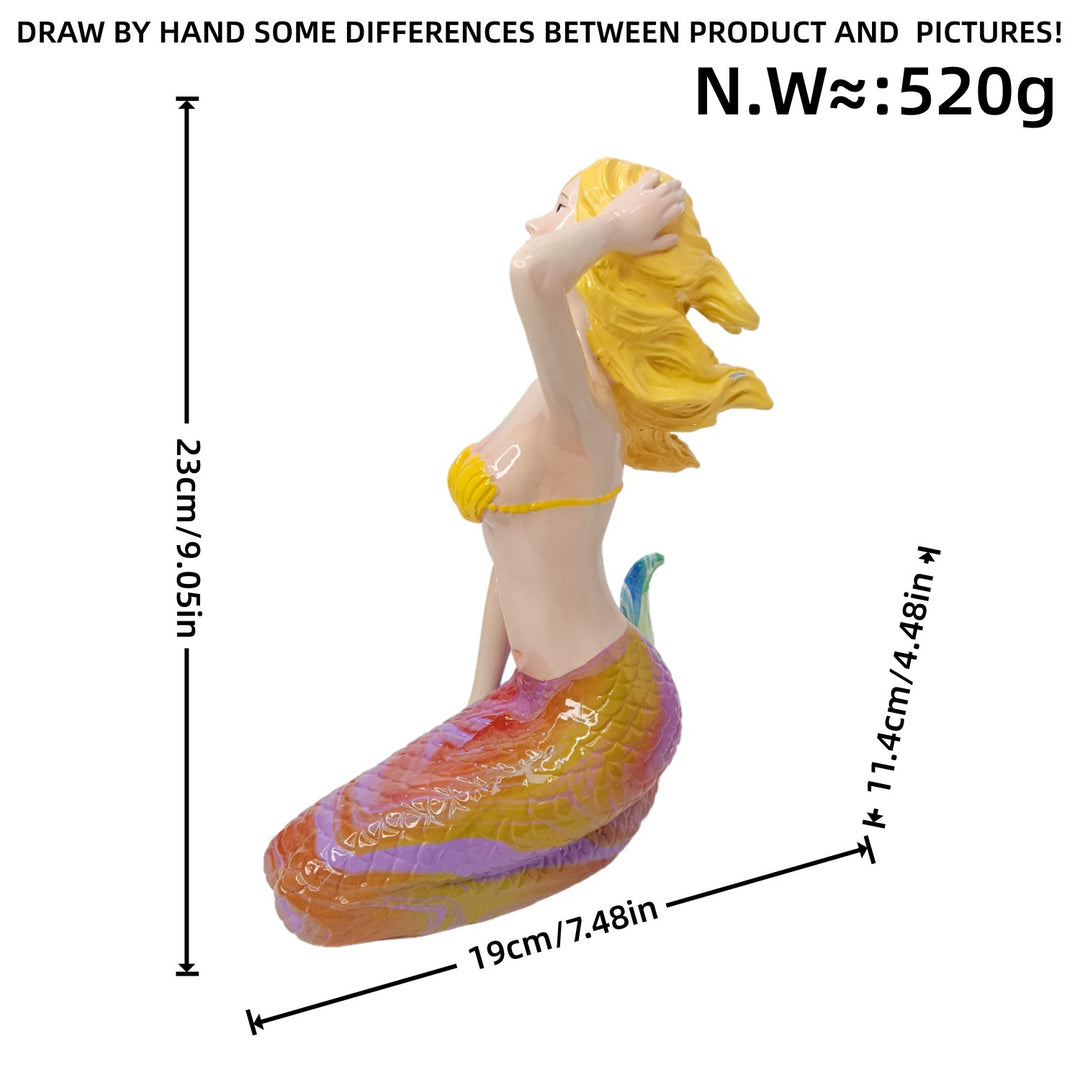 Decorative Mermaid Figurine