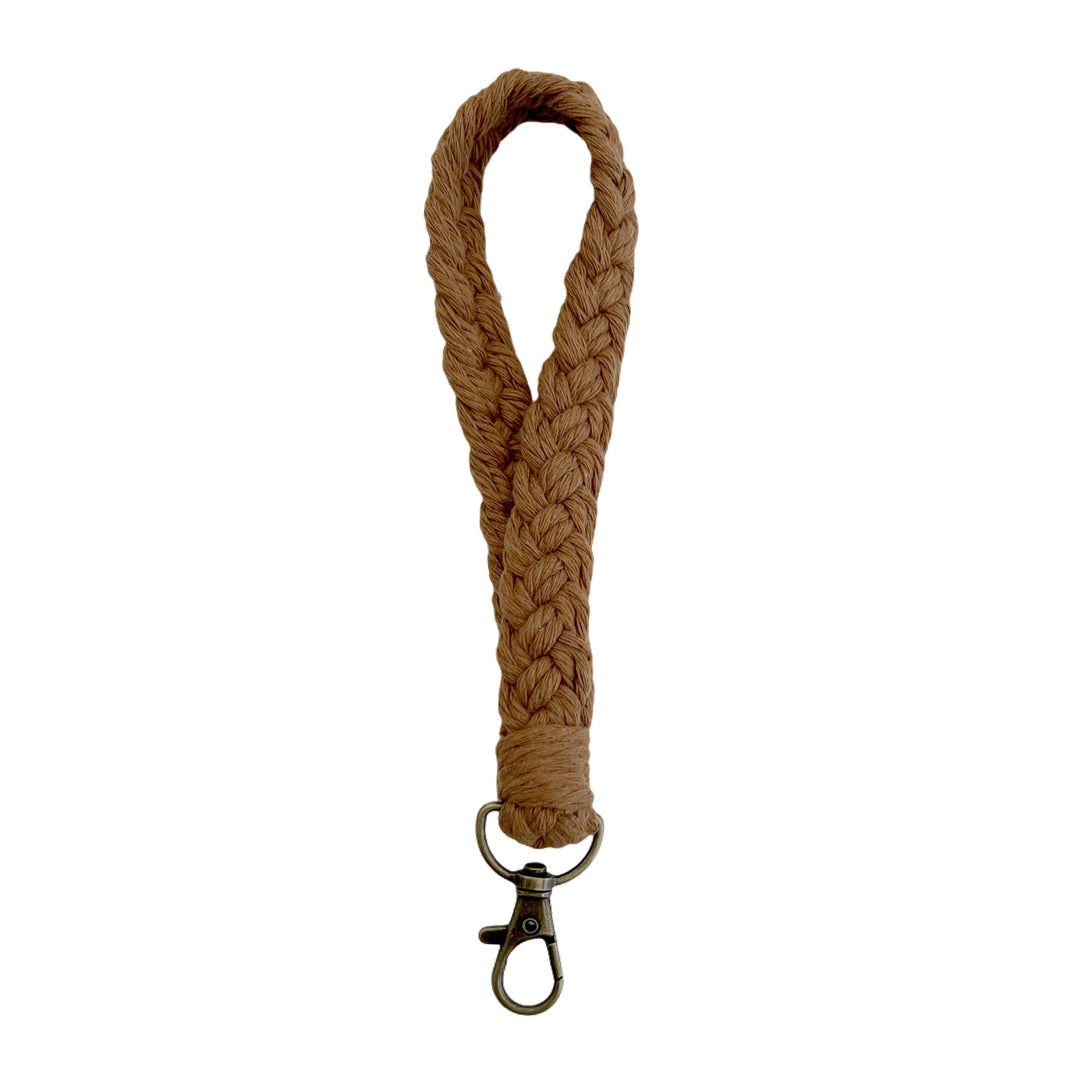 Braided Rope Keychain Holder