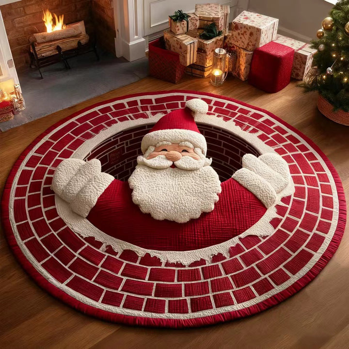 Spooky Halloween-Themed Decorative Round Area Rug