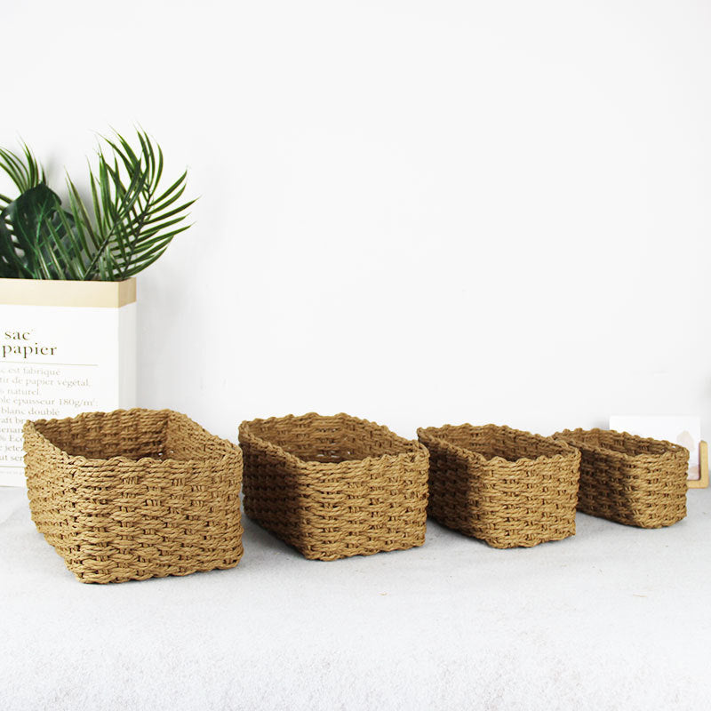 Natural Woven Storage Organizer