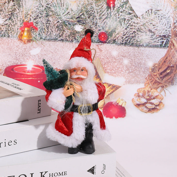 Decorative Santa Claus figure with high-quality detailing