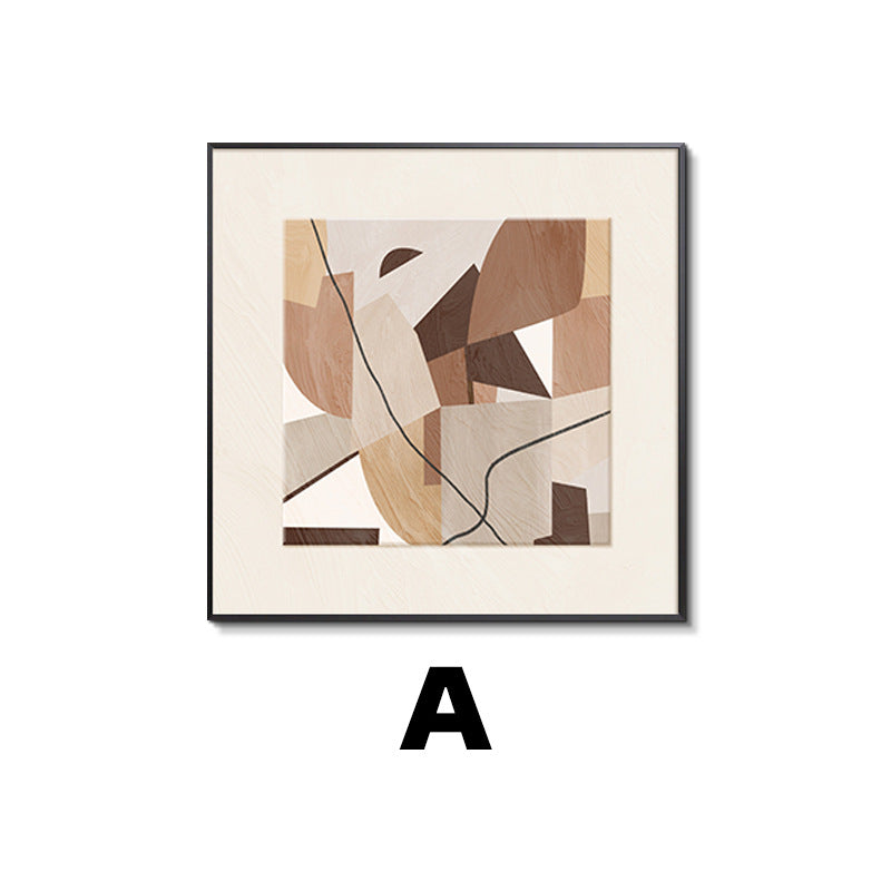 Framed Abstract Botanical Wall Art