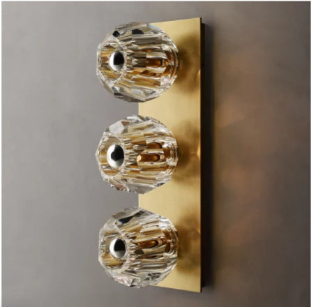 Elegant Crystal Wall Light