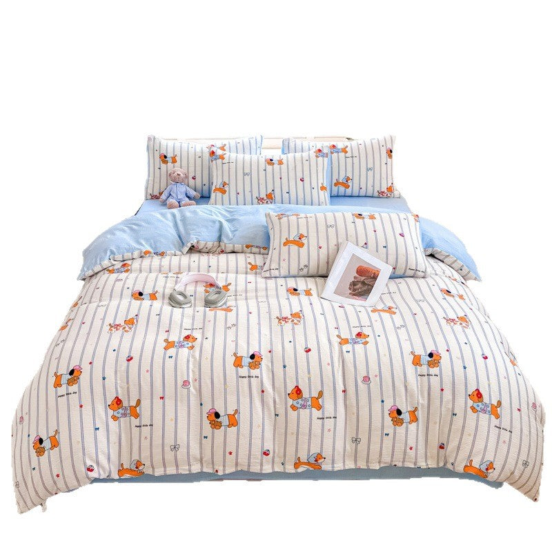 Playful Cartoon-Themed Comforter Set