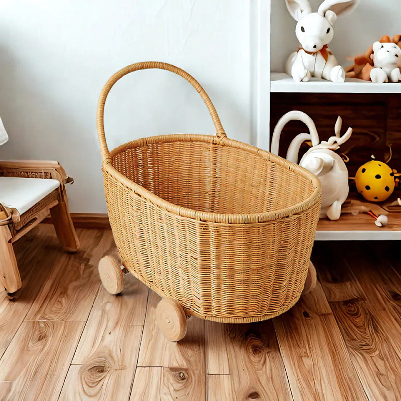 Handcrafted storage basket