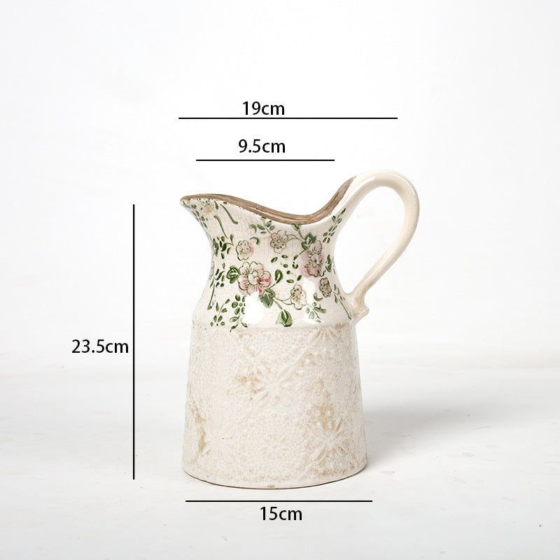 Flower counter jug