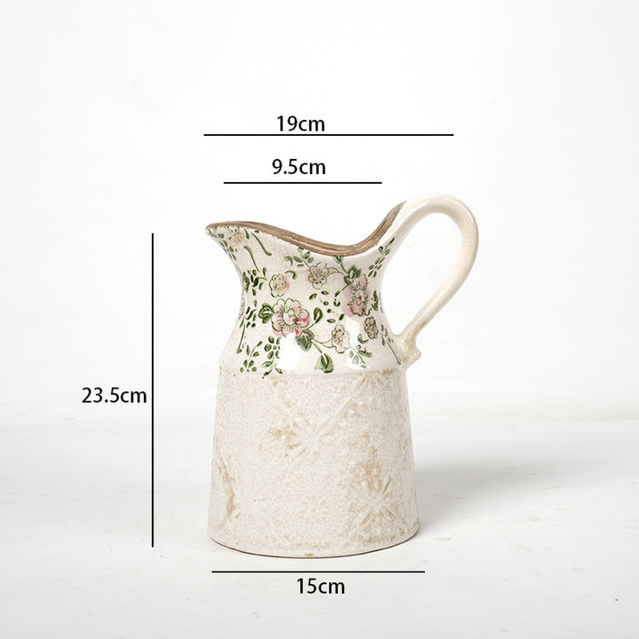 Flower counter jug