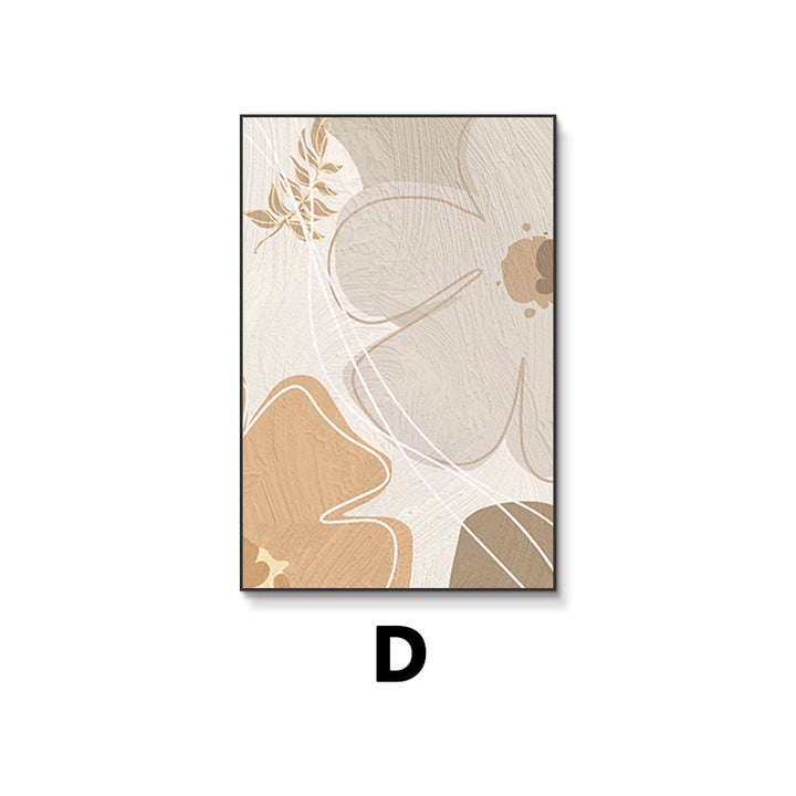 Floral Abstract Textured Wall Art