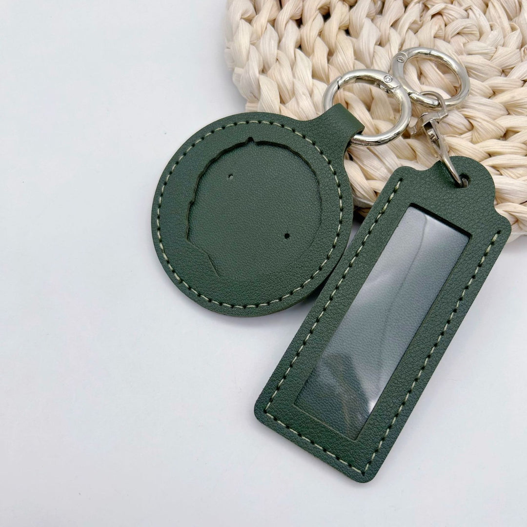 Personalized Leather Keychain
