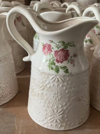 Flower counter jug