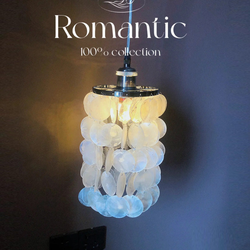 Vintage-Style Glass Pendant Light