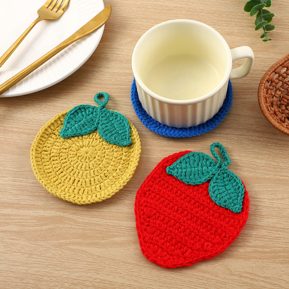 Decorative Crochet Coaster