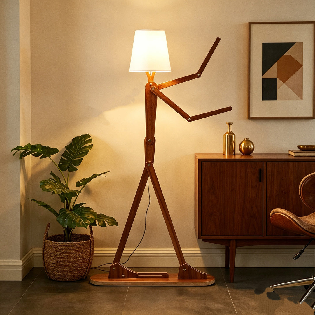 Creative adjustable floor lamp