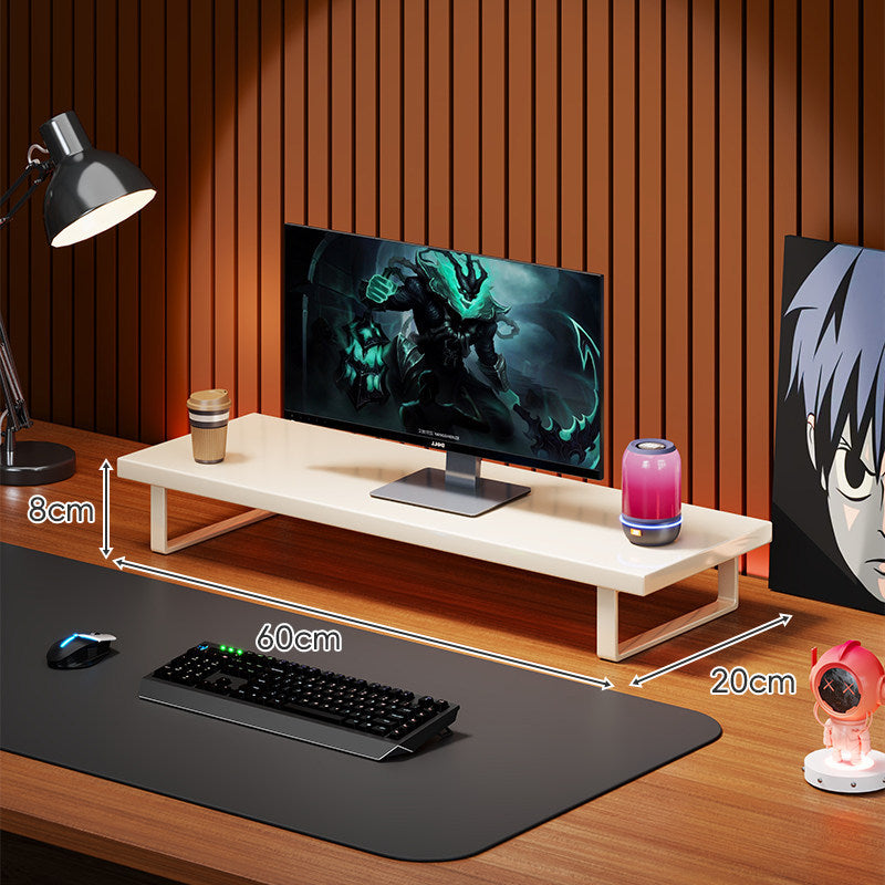 Solid Wood Monitor Riser Shelf