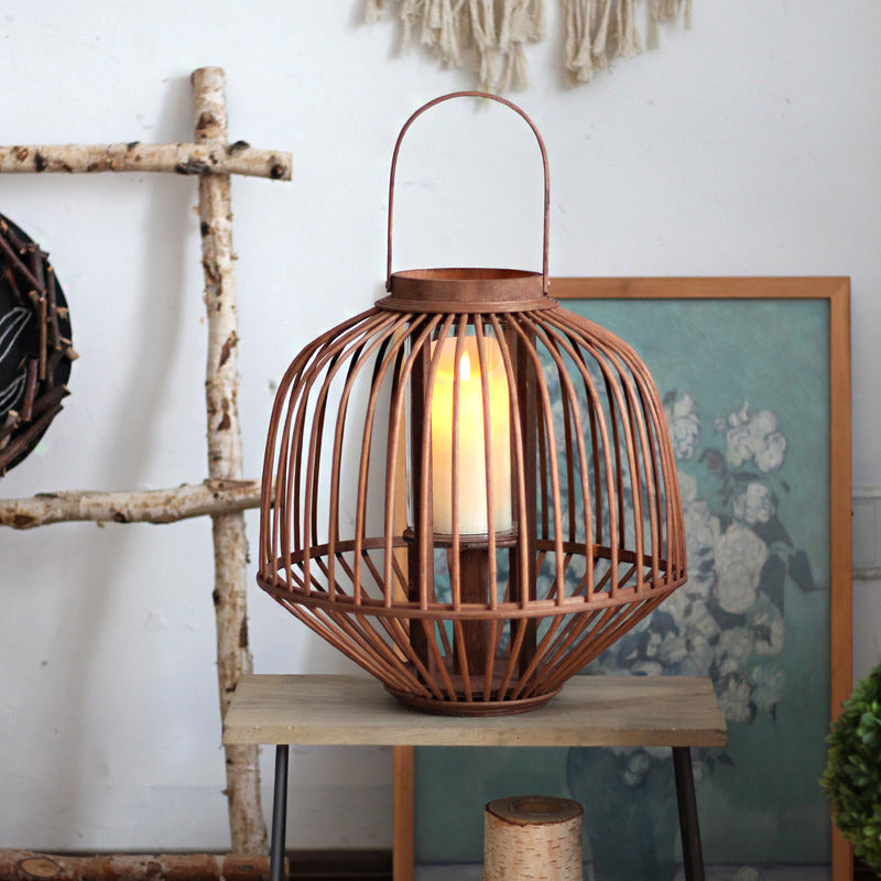 Decorative Rattan Lantern