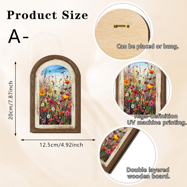 Wall decoration with lemon pattern