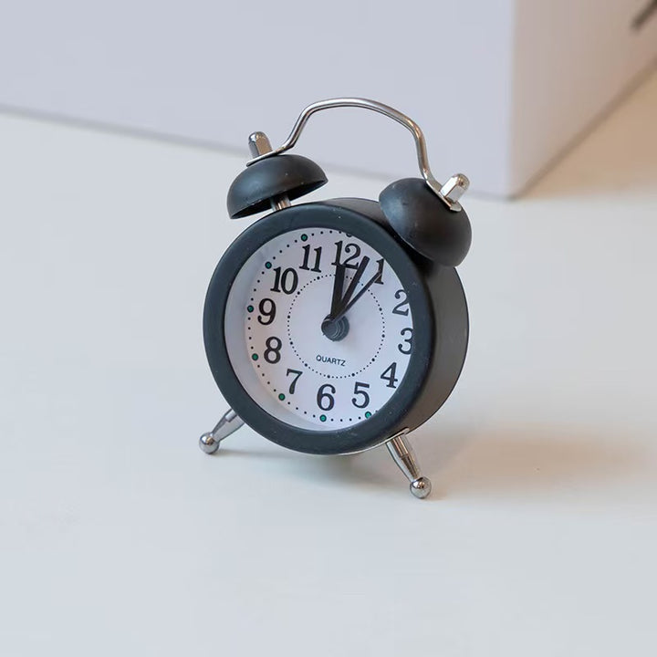 Classic Alarm Clock In Colorful Retro Design