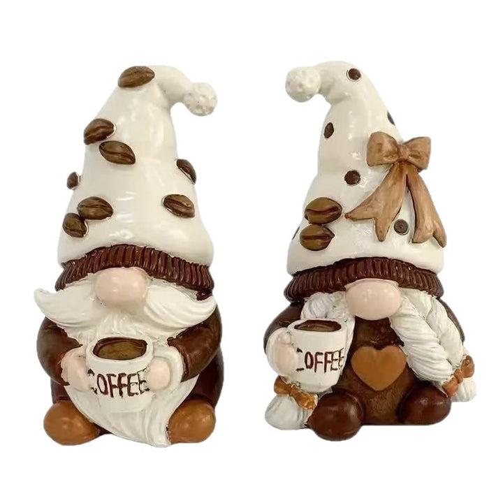 Whimsical Coffee Lovers Figurine