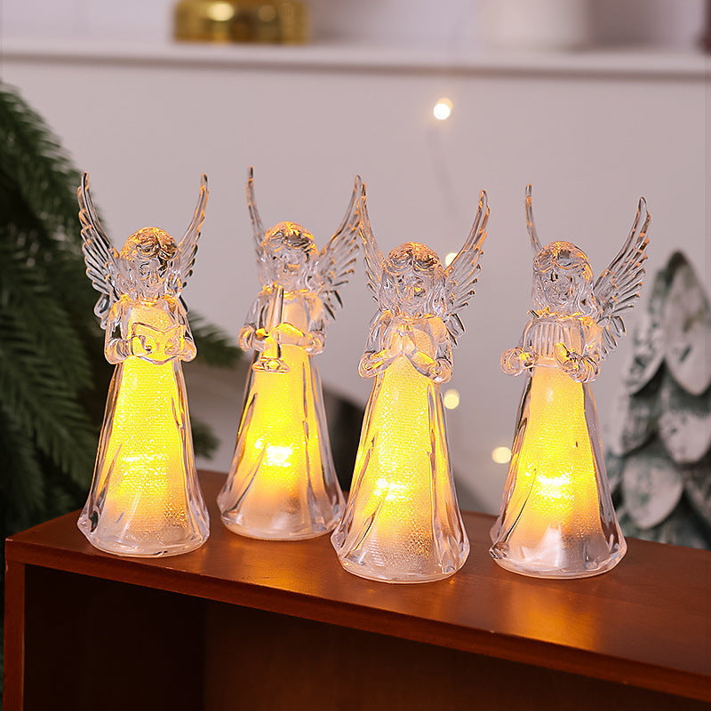 Elegant LED Angel Light Figure