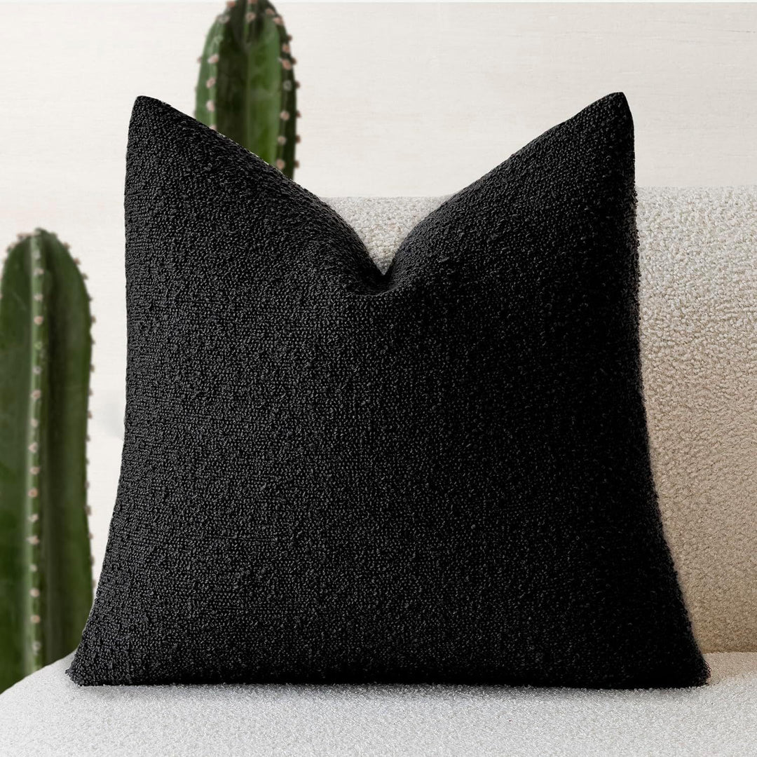 Textured Boucle Decorative Cushion