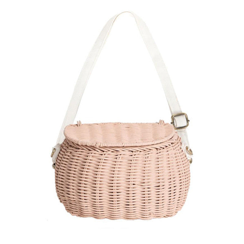 Handmade basket bag