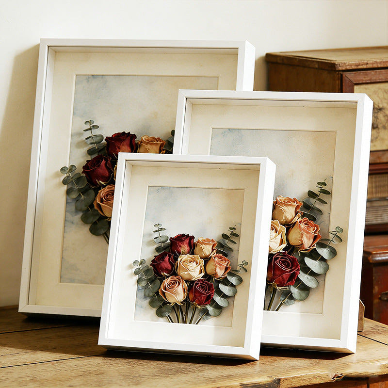 Preserved Flower Wall Art Display