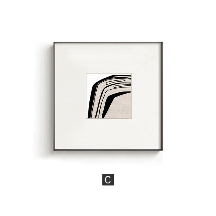 Abstract Textured Framed Art Print
