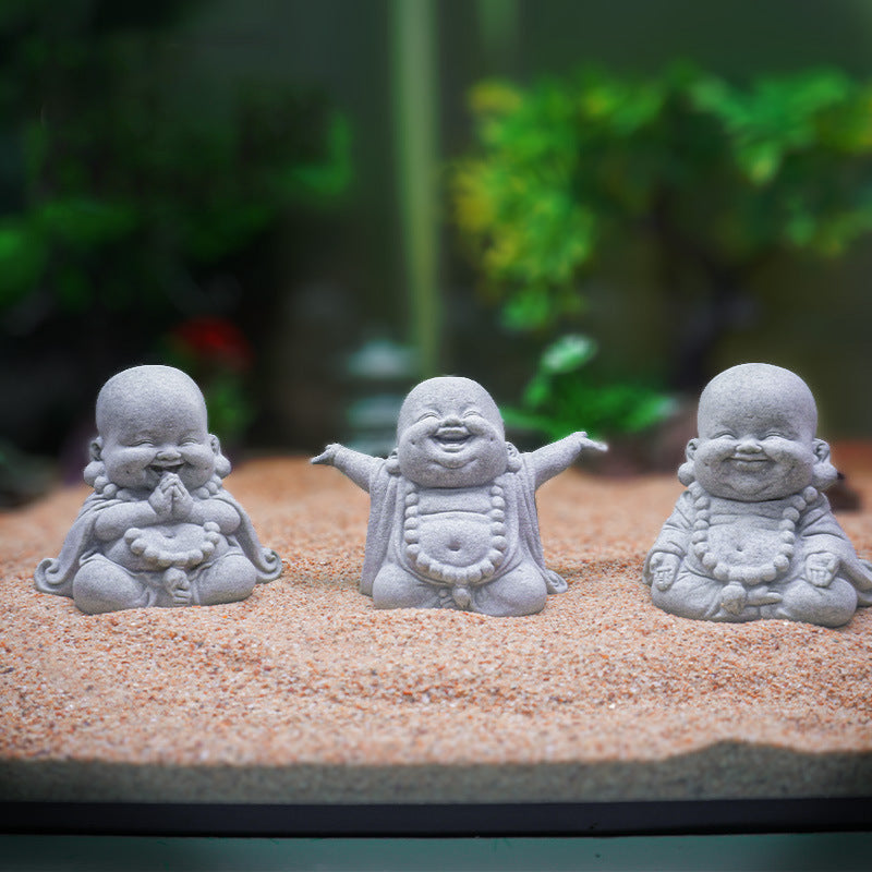 Decorative Buddha Figurine Set