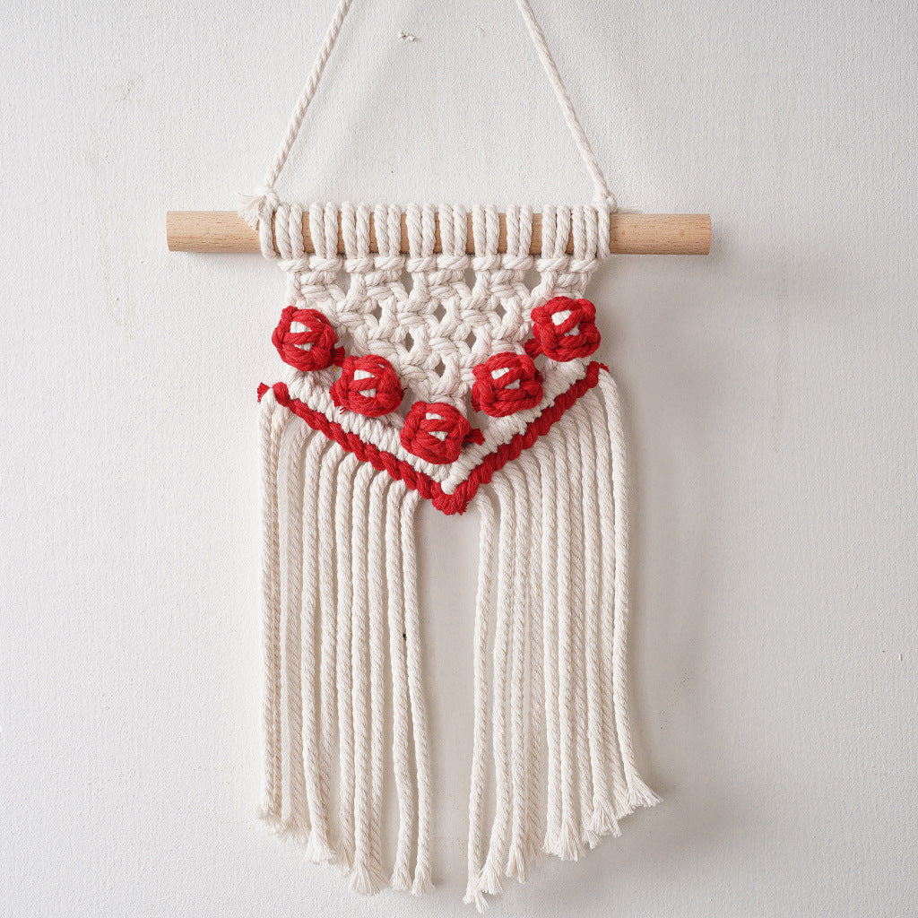 Macrame Wall Hanging Art Piece