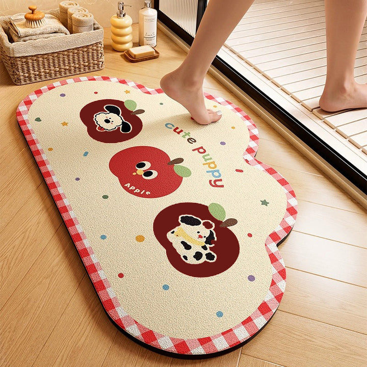 Cute Animal-Themed Memory Foam Bath Mat Avarnia