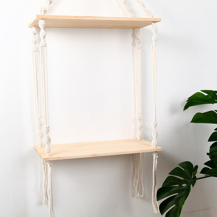 Hanging Macrame Shelf Organizer 1788941636