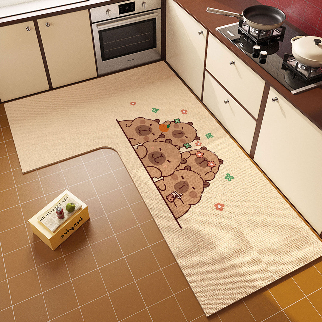 Kitchen-Themed Comfort Mat
