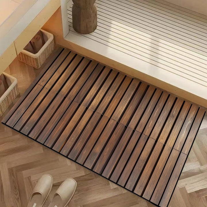 Artistic 3D Illusion Welcome Mat for Entryway