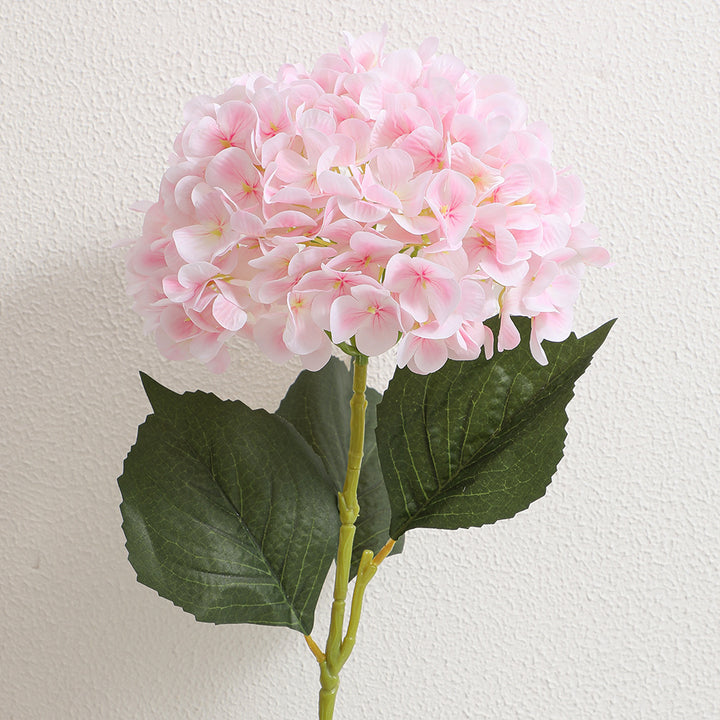 Artificial Hydrangea branch with detailed flowers