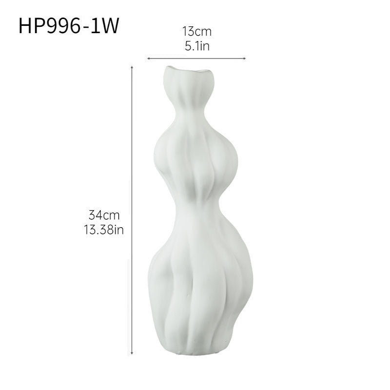 Abstract Textured Decorative Vase