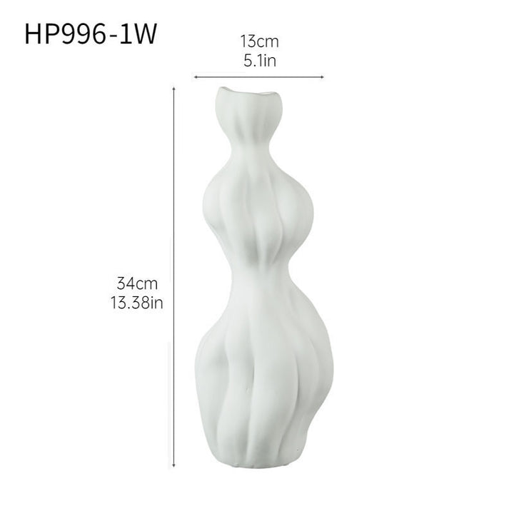 Abstract Textured Decorative Vase