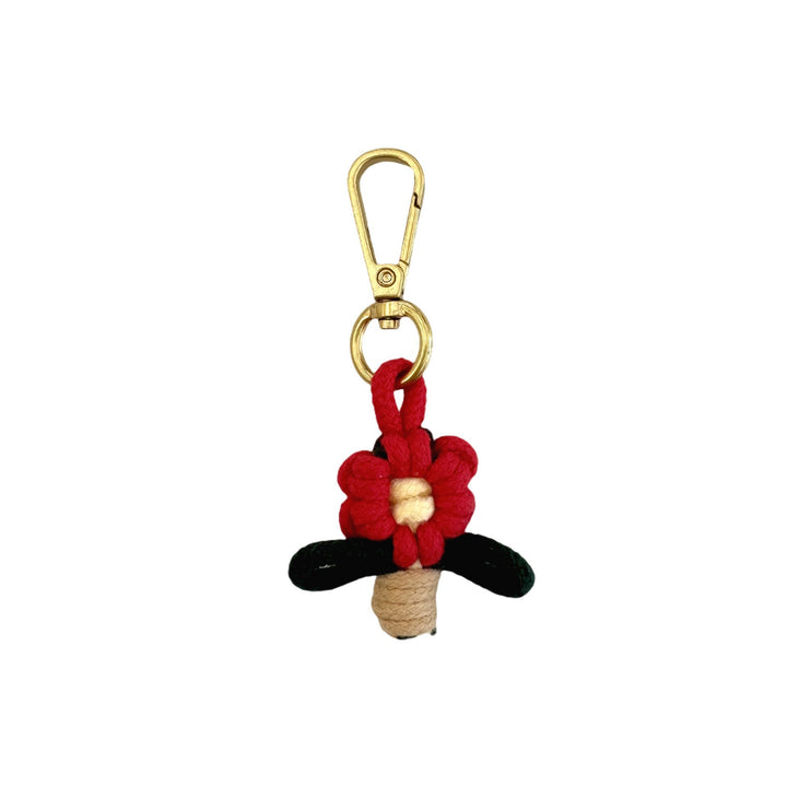 Decorative Floral Keychain